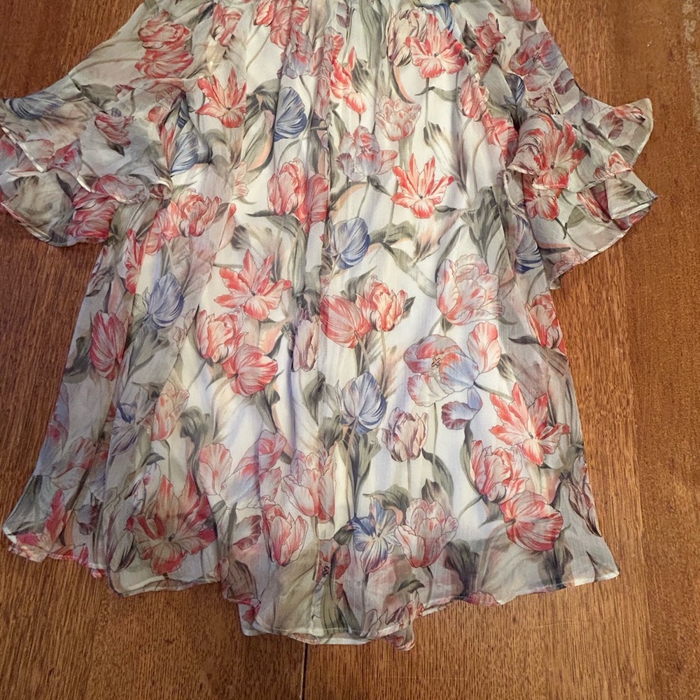 Love Riche Floral Patterned Blouse - Picture 6 of 6